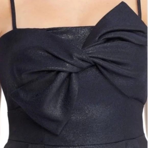 Gal Meets Glam Lucille Starry Night Midnight Shimmer Cocktail Dress Women’s 6 - Picture 2 of 12